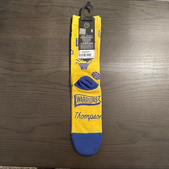 Stance Klay Thompson Golden State Warriors men’s socks - fits size 9-12 - NWT - Picture 2 of 3